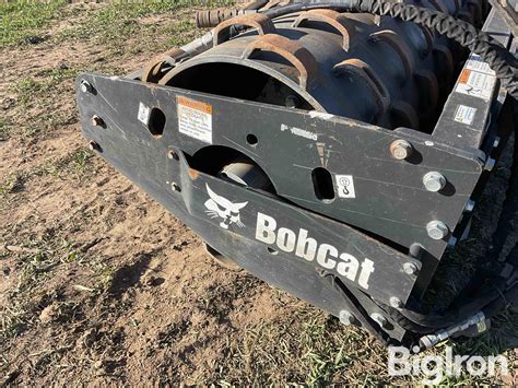 pad foot compactor for skid steer|pull behind padfoot roller.